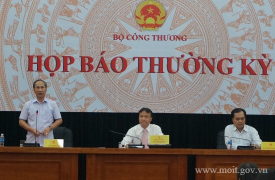 Bộ Công Thương bất ngờ hủy họp báo thường kỳ vào phút chót