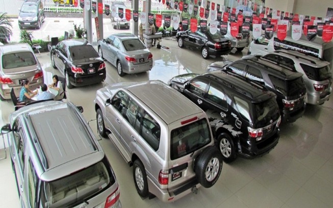Mua ô tô, xe máy không thanh toán tiền mặt