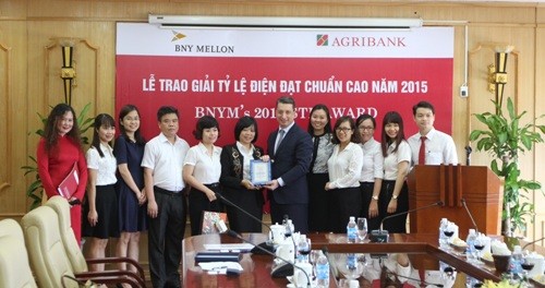 Agribank: Lần thứ 7 liên tiếp đạt giải chất lượng dịch vụ