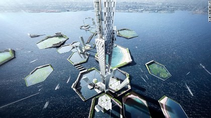 Tokyo chuẩn bị xây dựng tòa tháp chọc trời cao 1,6 km