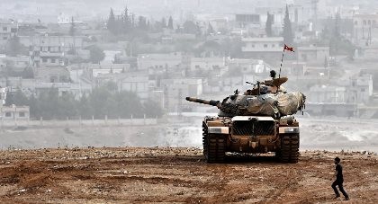 100 lính đặc nhiệm Thổ Nhĩ Kỳ tiến vào Syria