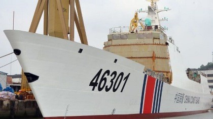 Trung Quốc điều động cả tàu hộ vệ tên lửa làm tàu hải cảnh?