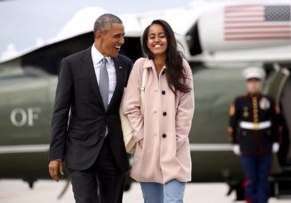 Con gái Tổng thống Obama bị tố hút cần sa