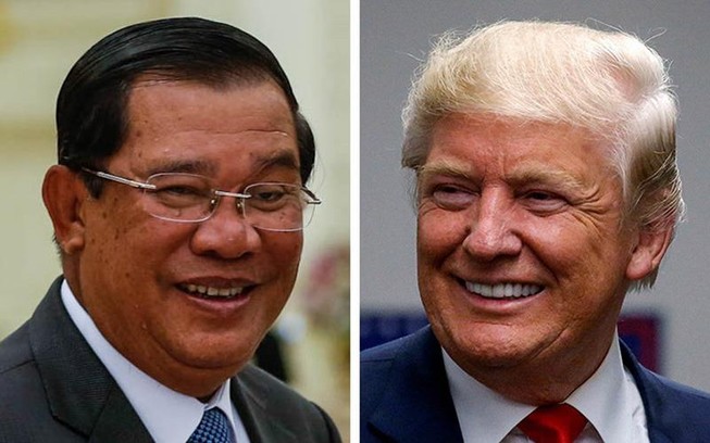 Thủ tướng Hun Sen yêu cầu Trump xóa nợ cho Campuchia