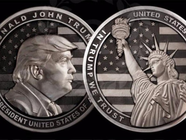 Công ty Nga làm đồng xu tân Tổng thống Donald Trump