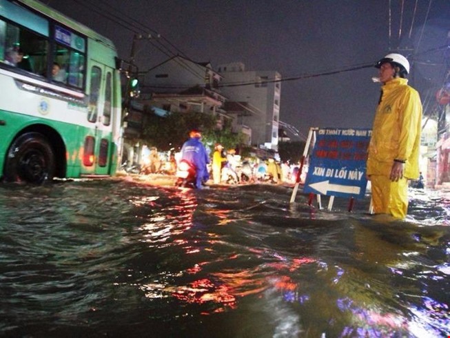 Nhiều nơi ở Sài Gòn có thể ngập vào ngày 13, 14-3