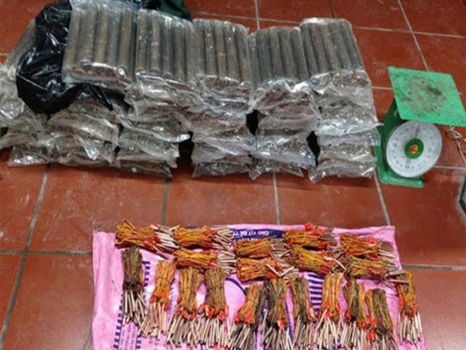 4.000 kíp nổ của công ty khai thác đá bị mất trộm