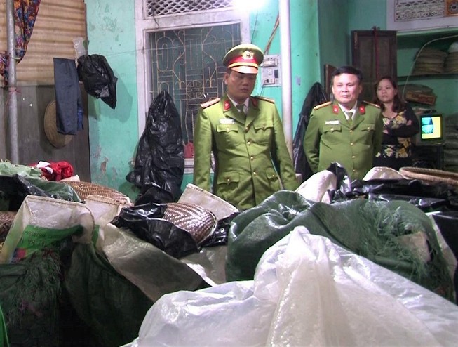 Bắt giữ 8 tạ giá đỗ tẩm hóa chất tăng trưởng