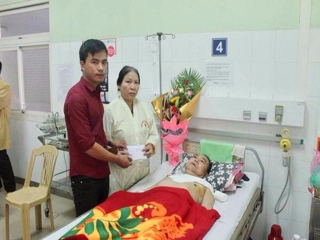Thầy giáo Hải đã được mổ tim