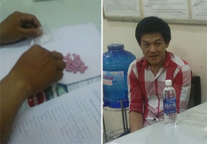 Đi giao thuốc lắc cho quán bar, nam thanh niên bị bắt