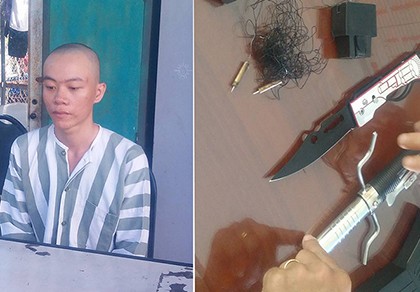 Nam thanh niên mua dao, súng điện để cướp xe Su 'xì po'