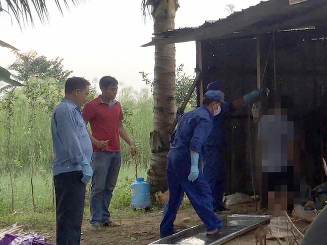 Nam thanh niên tử vong trong tư thế treo cổ trong chòi