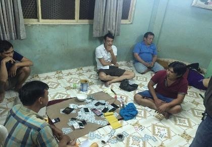 'Thu lưới' tóm gọn băng nhóm đánh bạc
