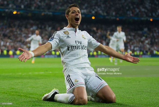 Real 1-0 Atlectico: Chicharito là người hùng của “kền kền trắng”