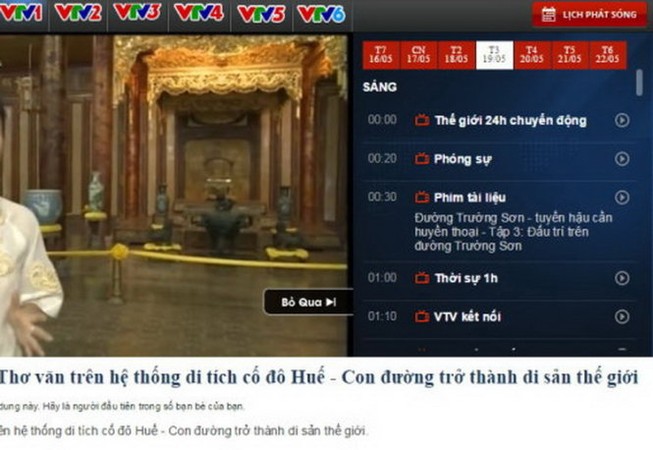 VTV “đọc nhầm” vua triều Nguyễn với vua nhà Thanh
