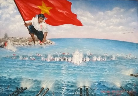 Người mua muốn tặng bức “Gạc ma, vòng tròn bất tử” cho Thủ tướng