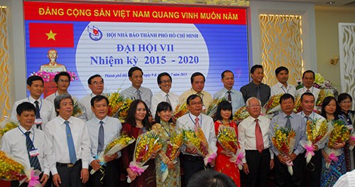Ông Mã Diệu Cương tái đắc cử Chủ tịch Hội Nhà báo TP.HCM