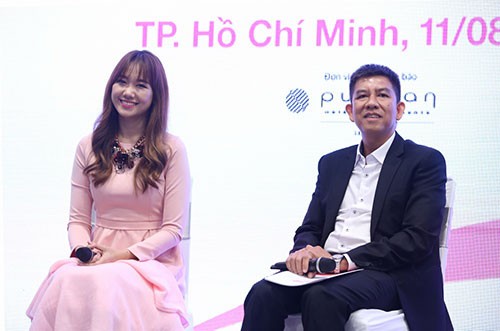 Hari Won gây cười khi làm đại sứ cho phim Hàn ở Việt Nam