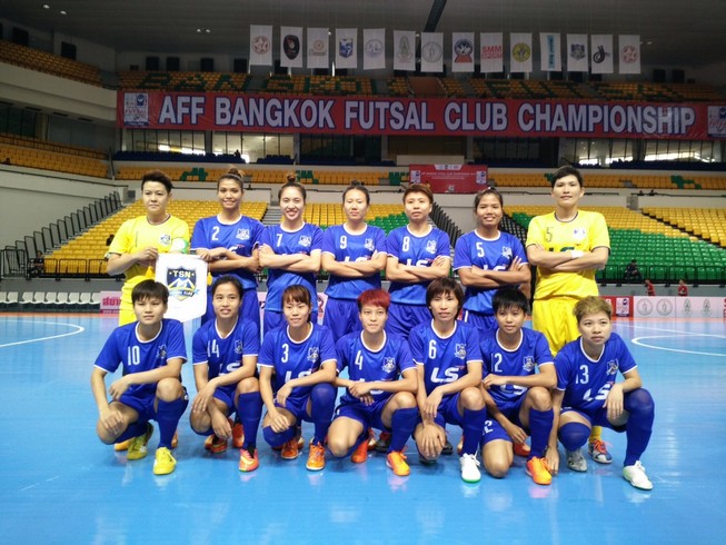 Thái Sơn Nam thắng đậm trận đầu tại giải futsal nữ Đông Nam Á 2015