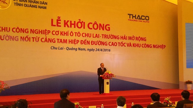 Thủ tướng dự khởi công dự án 4 tỉ USD tại Quảng Nam
