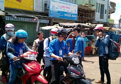 600 thanh niên hỗ trợ thí sinh trong mùa thi 2016