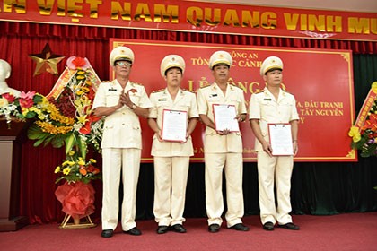 Ra mắt Phòng đấu tranh với tội phạm ma túy miền Trung, Tây Nguyên