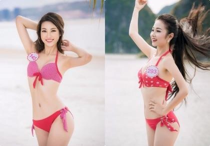 33 người đẹp Hoa hậu Việt Nam mặc bikini gợi cảm