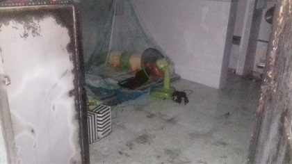Kẻ thủ ác khóa trái phòng trọ, tẩm xăng đốt 3 người bỏng nặng