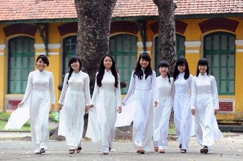 TP.HCM: Nữ sinh THPT sẽ mặc áo dài 2 buổi/tuần