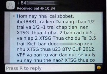 “Kết quả đã đúng như cảnh báo!”