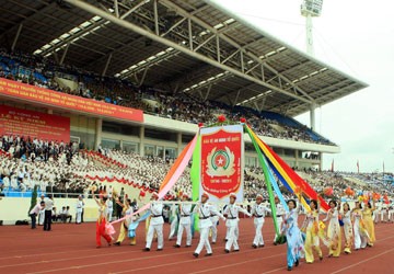 Mít-tinh kỷ niệm 65 năm ngày thành lập ngành công an