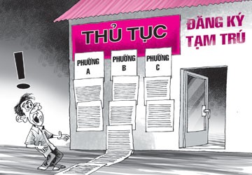 Đăng ký tạm trú: Thủ tục mỗi nơi mỗi khác