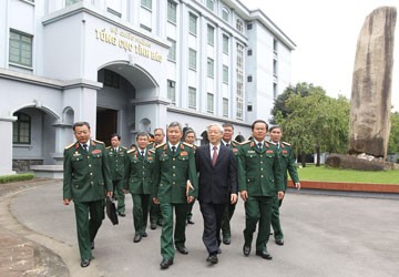 Cán bộ tình báo cần rèn luyện bản lĩnh chính trị