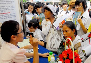 Tuyển sinh ĐH-CĐ 2011: Nhiều học bổng lớn cho sinh viên
