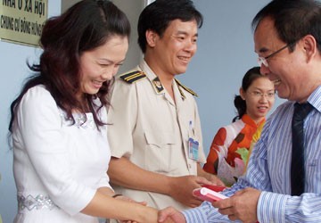 Bàn giao 84 căn hộ nhà ở xã hội tại TP.HCM