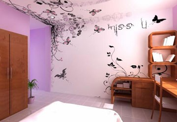 Ấn tượng với các kiểu trang trí tường nhà