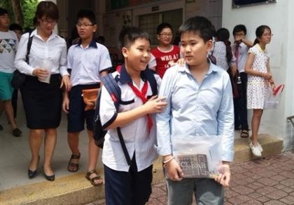 Công bố đề và đáp án bài khảo sát vào lớp 6 Trần Đại Nghĩa