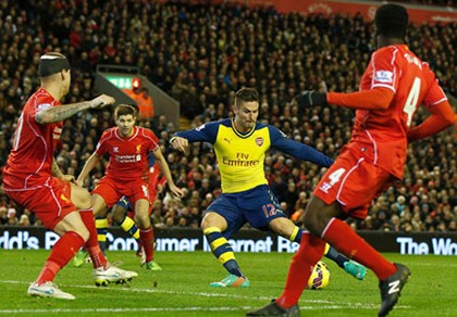 Lawrenson: 'Arsenal đánh bại Liverpool, Man Utd vững top 4'