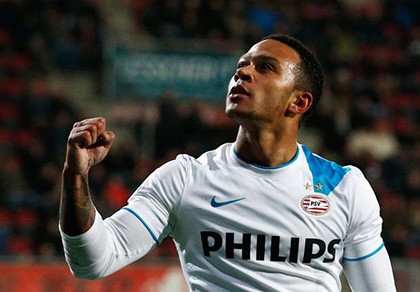 Depay tới Manchester đàm phán với M.U