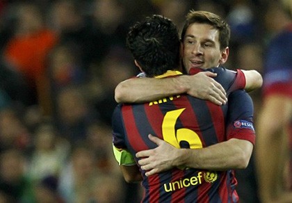 Xavi từng dùng Ronaldo để khích Messi