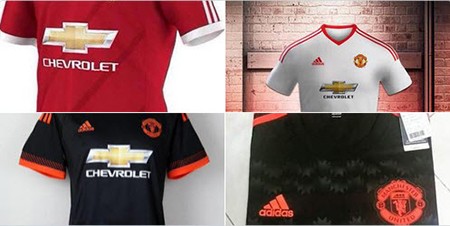 Rò rỉ áo đấu mới nhất của Manchester United