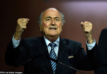 Sepp Blatter tái đắc cử chủ tịch FIFA lần thứ 5