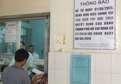 Hôm nay TP.HCM điều chỉnh tăng tiếp 10% viện phí