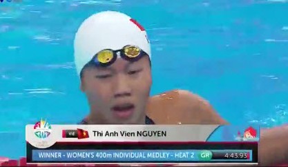 Mới thi vòng loại, Ánh Viên đã phá kỷ lục SEA Games