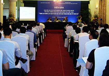 Trí thức Việt ở nước ngoài hiến kế phát triển kinh tế, hội nhập