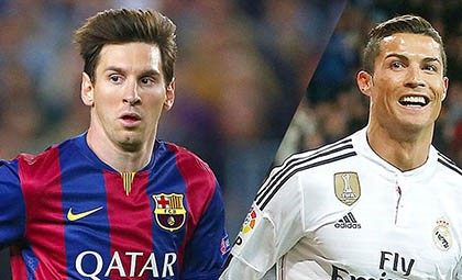 Messi được định giá gấp đôi Ronaldo