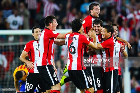 Lượt đi siêu cúp Tây Ban Nha, Bilbao 4-0 Barca: Không tưởng!