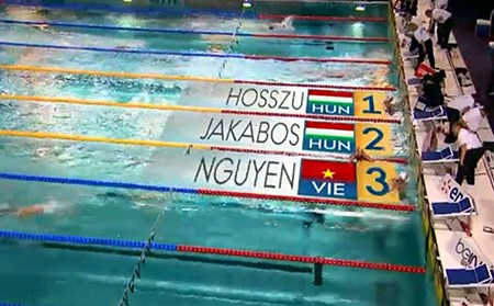 Ánh Viên giành HCĐ 400m hỗn hợp World Cup tại Paris