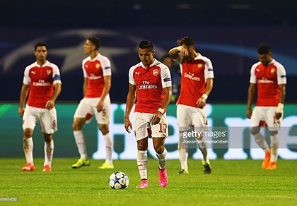 Arsenal 1-2 Dinamo Zagreb: Tội đồ Giroud khiến 'pháo thủ' thua đau