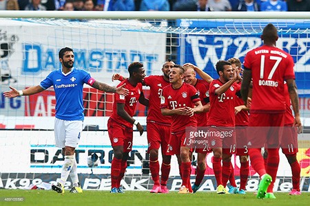 Darmstadt 0-3 Bayern Munich: 'Hùm xám' ra oai